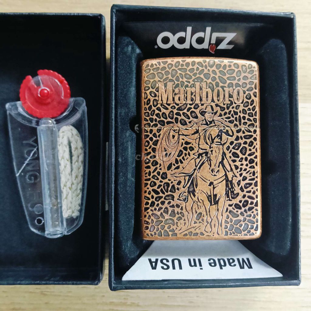 Bật lửa Zippo Marlboro  cần Giao lưu chim. Mua bán Chim tại Quận 7 Tp Hồ Chí Minh được đăng bởi Nam hình 1