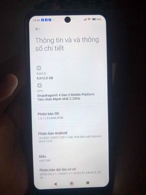 Xiaomi Redmi 12 5G 4GB/128GB cũ