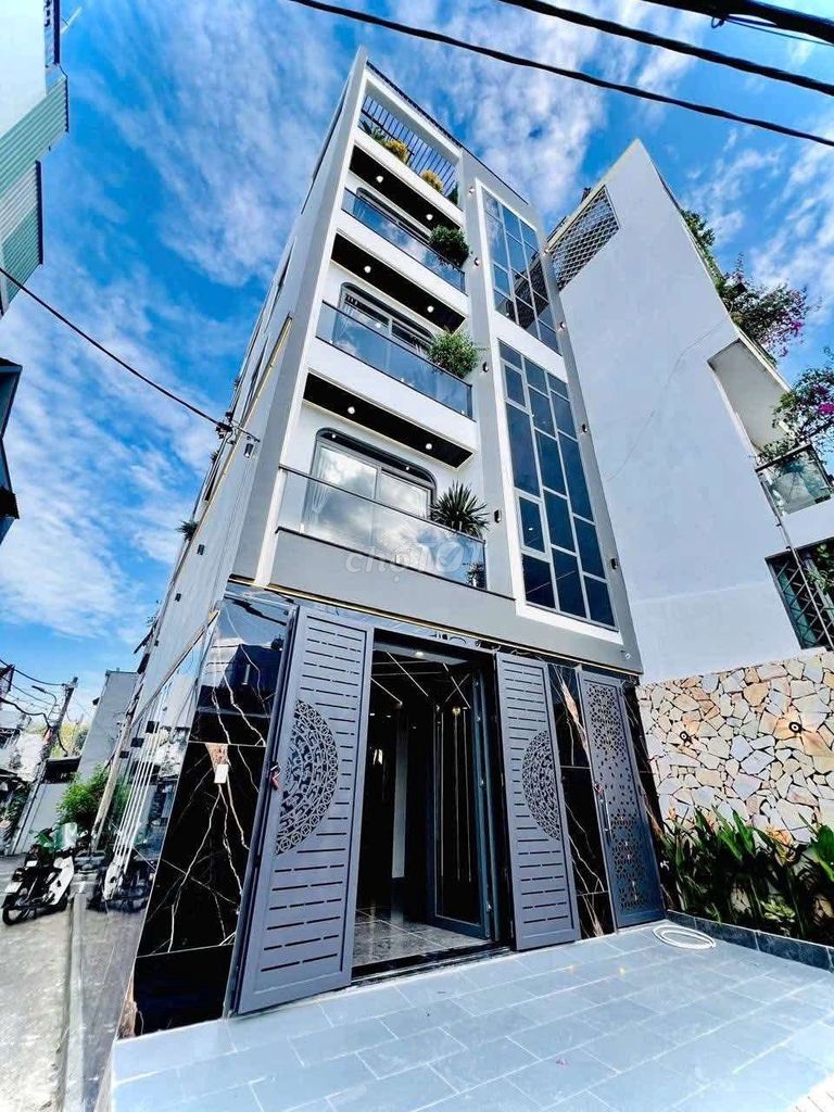Villa mini Ngang 6m 4 Tầng Căn Góc Có Thang Máy Lê Văn Khương