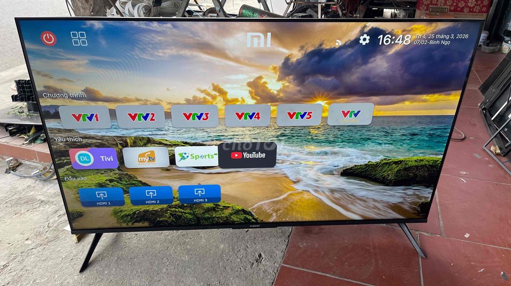 smat tivi 50 4k hãng xiaomi cực đẹp. Mua bán Tivi, Âm thanh tại Quận Dương Kinh Hải Phòng được đăng bởi Tuấn kiệt hình 1