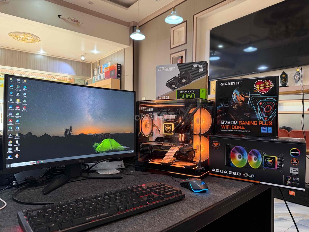 PC Cấu Hình Cao I5 14400F RTX 5060. Mua bán Máy tính để bàn tại Thành phố Rạch Giá Kiên Giang được đăng bởi Khiêm Nguyễn hình 1