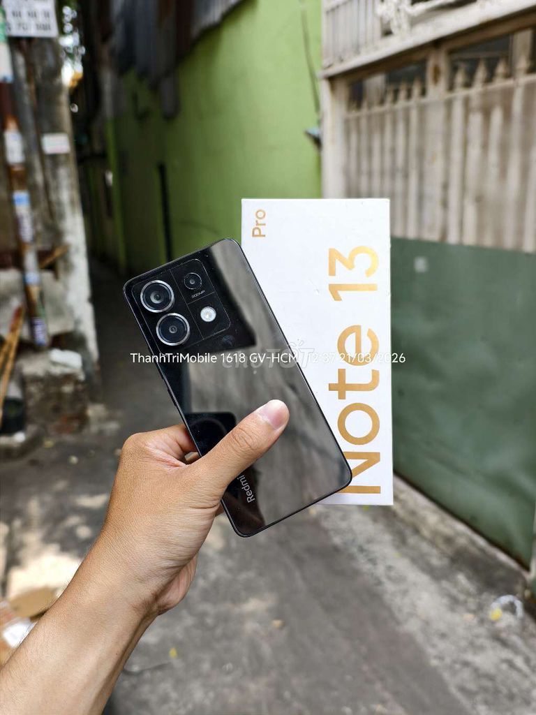 Redmi Note 13 Pro Đen 8/128 fullbox nội địa. Mua bán Điện thoại tại Quận Gò Vấp Tp Hồ Chí Minh được đăng bởi Thanh Tri hình 1