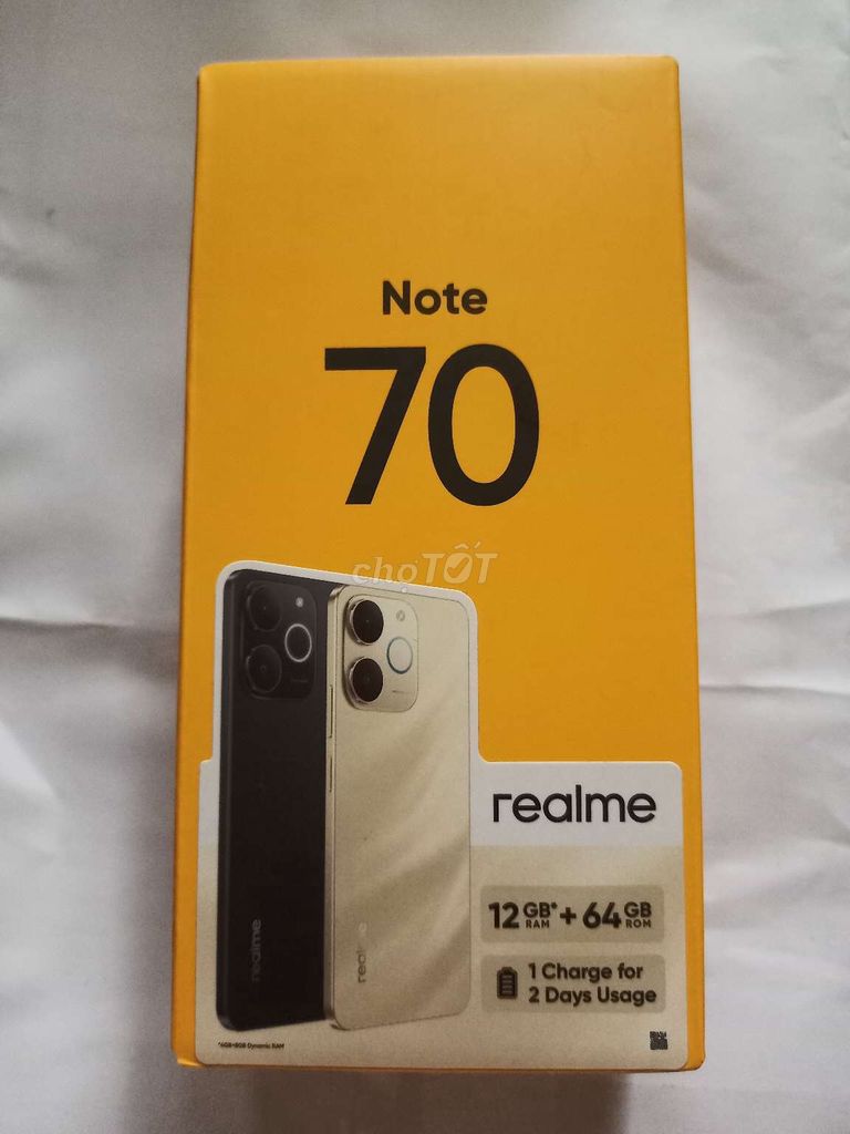 Realme Note 70 4GB/64GB 6300mAh Like New. Mua bán Điện thoại tại Thành phố Bến Tre Bến Tre được đăng bởi Chương hình 1