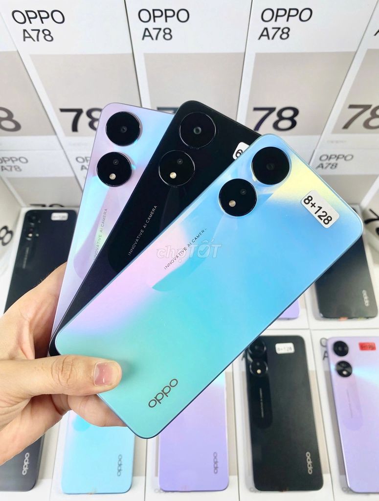 OPPO A78 5G 128GB máy mới đẹp FULLBOX. Mua bán Điện thoại tại Quận Hải Châu Đà Nẵng được đăng bởi Thousgiakho hình 1