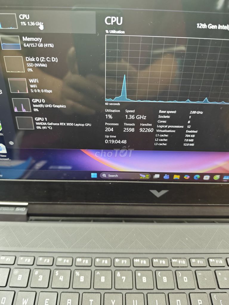 HP Victus 15 RTX 3050 16GB/512GB 99%. Mua bán Laptop tại Quận Hải Châu Đà Nẵng được đăng bởi Your Phone hình 1