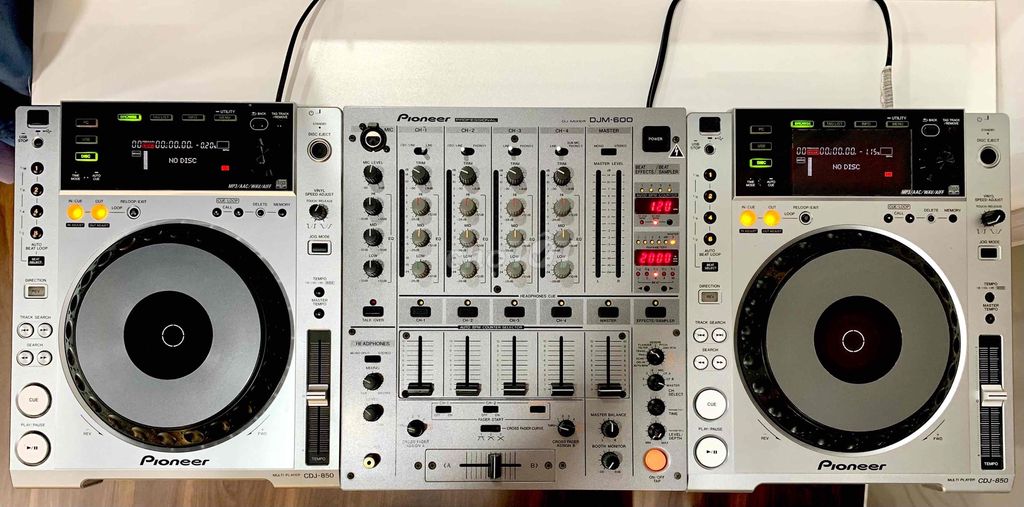 CDJ-850 DJM-600 (Màu Bạc). Mua bán Tivi, Âm thanh tại Huyện Nhà Bè Tp Hồ Chí Minh được đăng bởi Dj Tambi hình 1