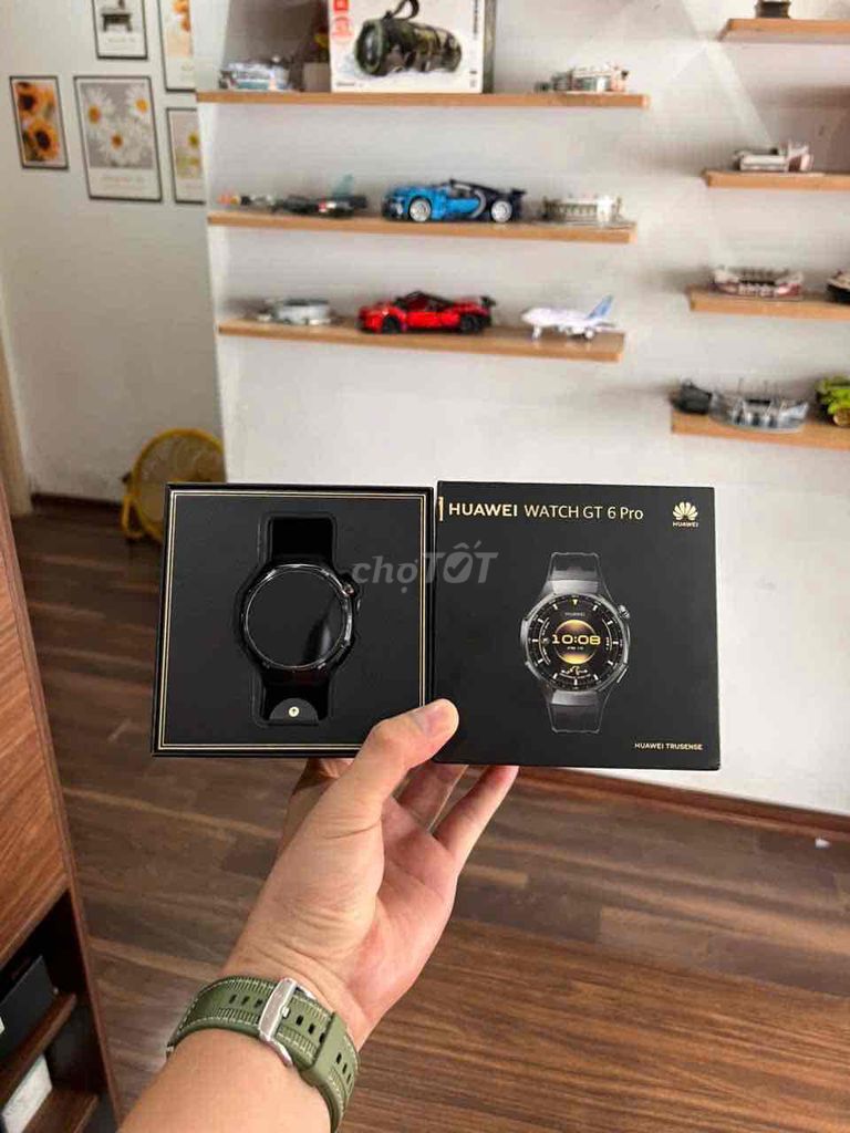 Huawei GT6 Pro Đen Đã qua sử dụng. Mua bán Thiết bị đeo thông minh tại Quận Hà Đông Hà Nội được đăng bởi Hoàng Đức Mạnh hình 1