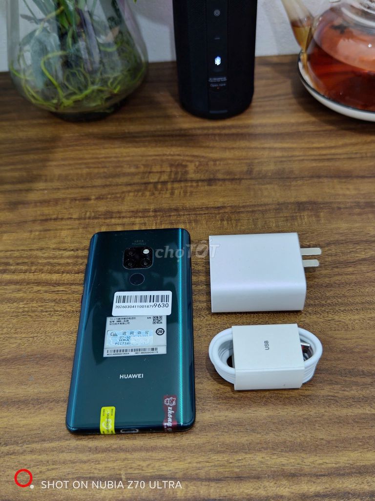 Huawei Mate 20 6/128 Xanh sạc cáp có ship COD. Mua bán Điện thoại tại Quận Ba Đình Hà Nội được đăng bởi Android Top hình 1