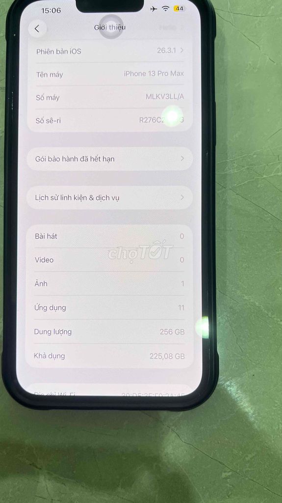 dư sài em bán 13pmr 256G. Mua bán Điện thoại tại Thành phố Biên Hòa Đồng Nai được đăng bởi Đi Dạo Biên Hoà hình 1