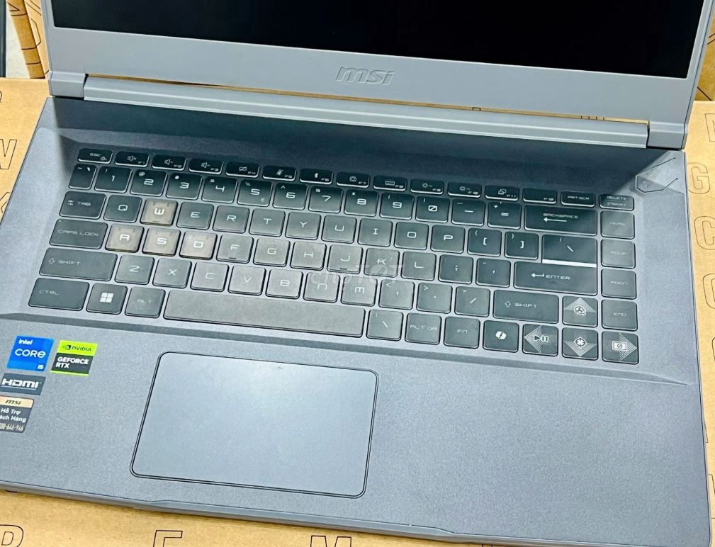✅Gaming MSI Thin B12U i5 12450H-RTX 2050 4G-New99%. Mua bán Laptop tại Quận Tân Phú Tp Hồ Chí Minh được đăng bởi Lâm hình 1