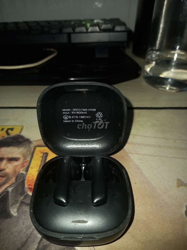 Tai nghe Bluetooth QRRD-TWB HT05 Đen. Mua bán Tivi, Âm thanh tại Quận Ninh Kiều Cần Thơ được đăng bởi nhi hk tv hình 1