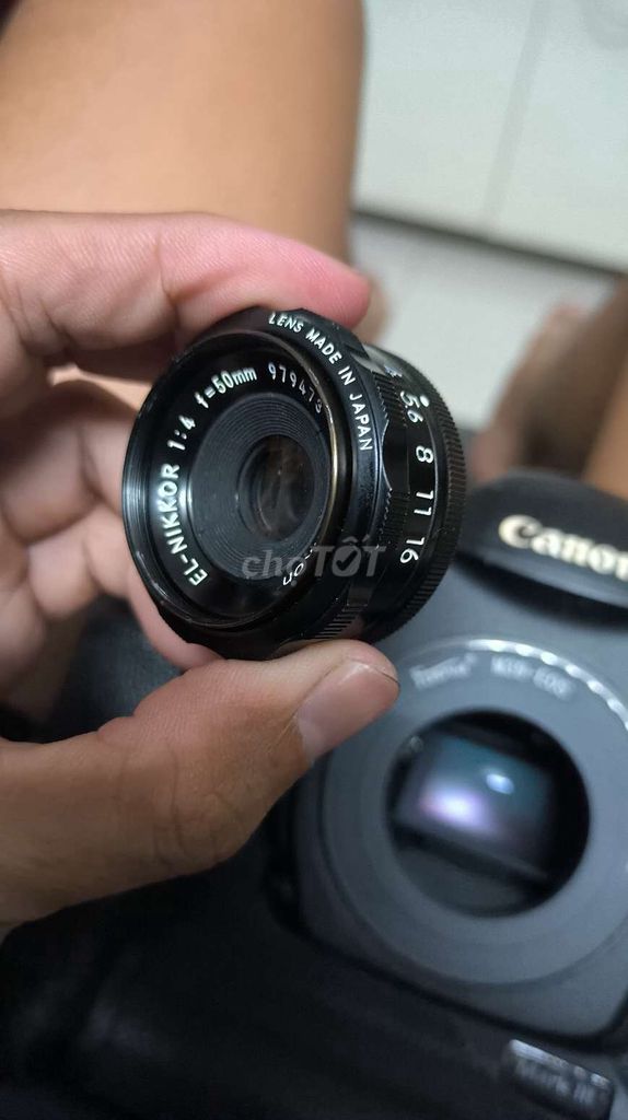 Ống kính len máy rọi Nikkor 50 f4