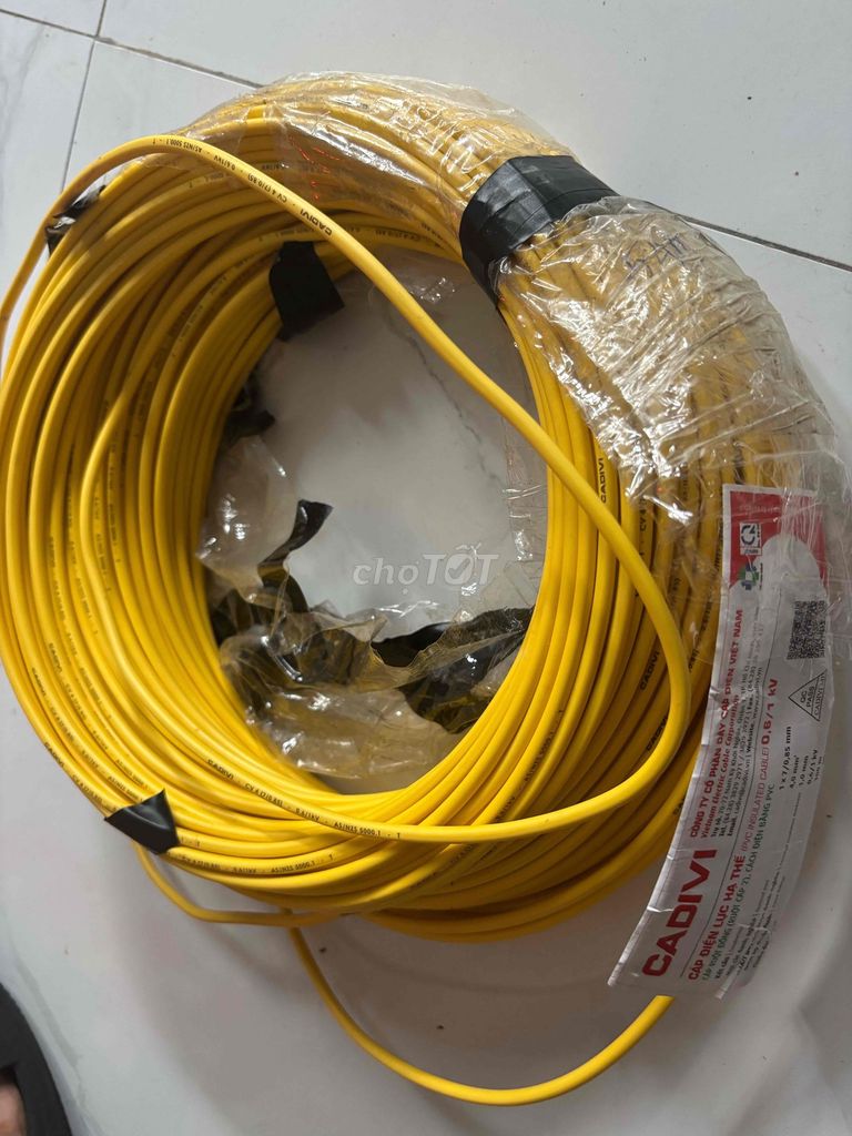 54m Cáp điện CADIVI 4.0 mm². Mua bán Đồ chuyên dụng, Giống nuôi trồng tại Thành phố Phan Thiết Bình Thuận được đăng bởi Nguyễn Thuỳ Lâm hình 1