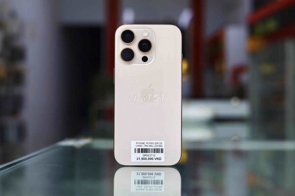 Apple iPhone 16 Pro 256GB Zin all đẹp. Mua bán Điện thoại tại Huyện Đức Trọng Lâm Đồng được đăng bởi Mạnh Mobile hình 1