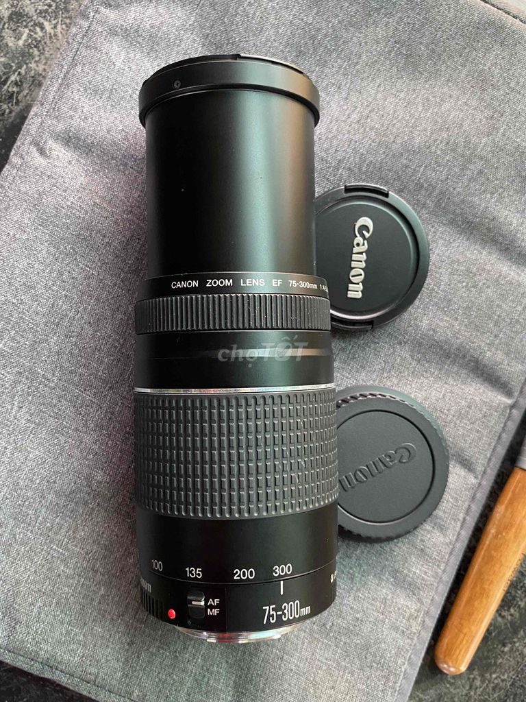 Ống kính Canon 75-300mm Đen Đã sử dụng. Mua bán Máy ảnh, Máy quay tại Huyện Bình Chánh Tp Hồ Chí Minh được đăng bởi  MUA BAN  hình 1