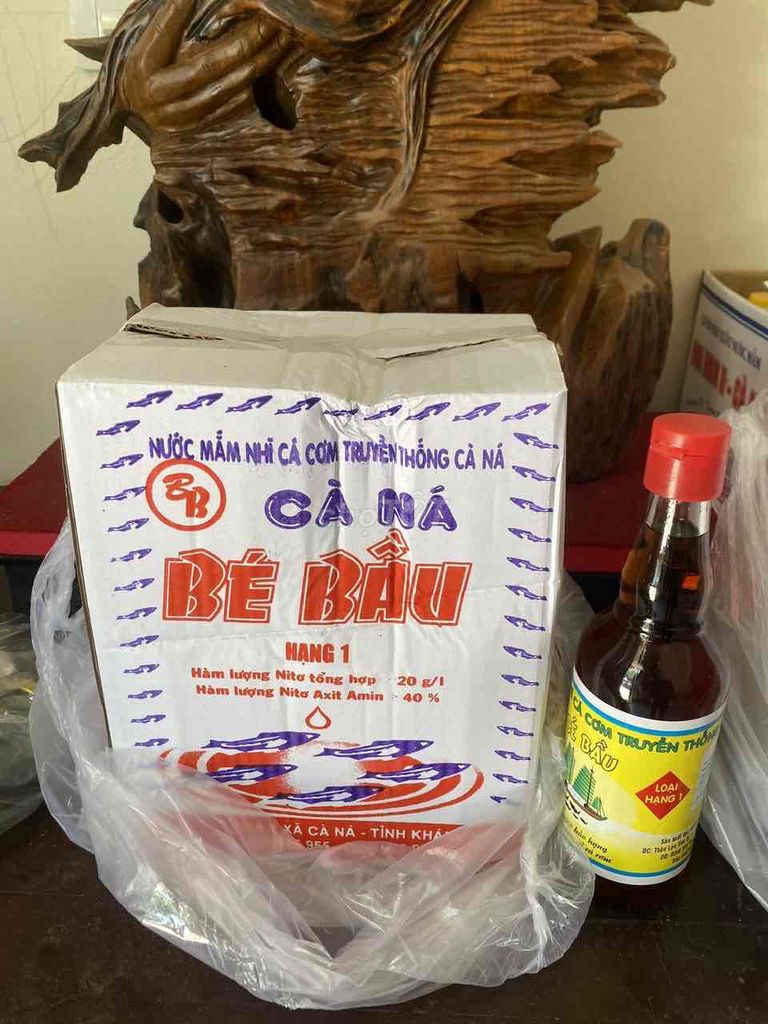 Nước mắm Bé Bầu Ninh Thuận 500ml Chai. Mua bán Đồ ăn, thực phẩm và các loại khác tại Quận Hoàng Mai Hà Nội được đăng bởi nguyễn thanh tâm hình 1