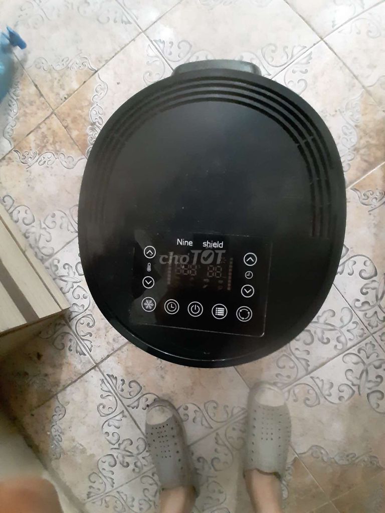 Nồi chiên không dầu Nine Shield Đen Đã sử dụng. Mua bán Bếp, lò, đồ điện nhà bếp tại Quận Bắc Từ Liêm Hà Nội được đăng bởi hoàng kim xuyến  hình 1