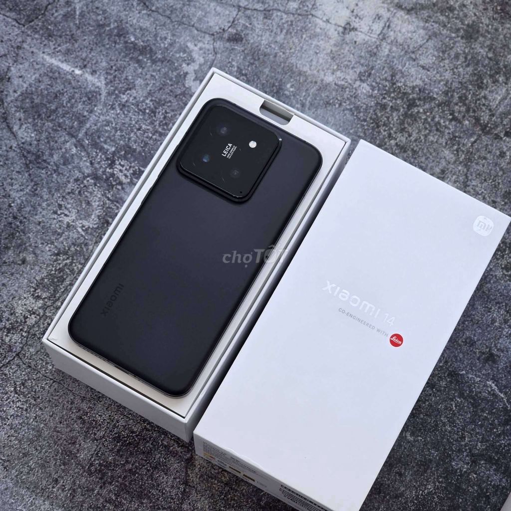 Xiaomi 14 5G 512GB Đen Bản Cao. Mua bán Điện thoại tại Quận Thanh Khê Đà Nẵng được đăng bởi Tú MB hình 1