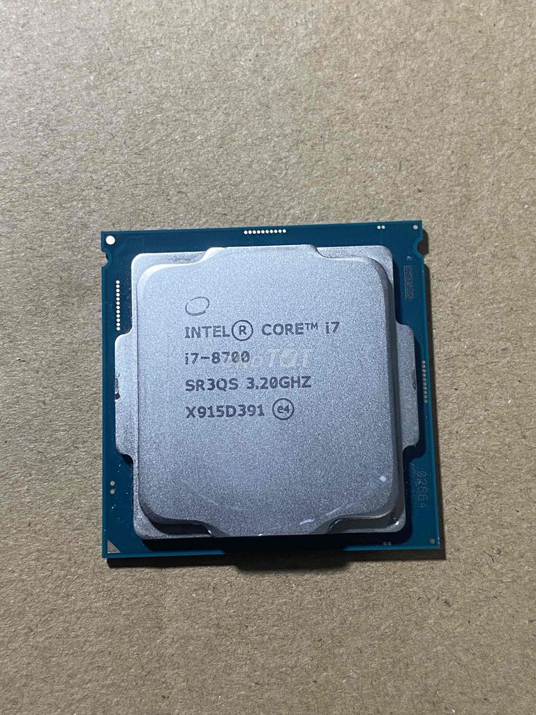 CPU Intel Core i7-8700 3.20GHz.. Mua bán Linh kiện (RAM, Card...) tại Huyện Núi Thành Quảng Nam được đăng bởi Ung Vương  hình 1