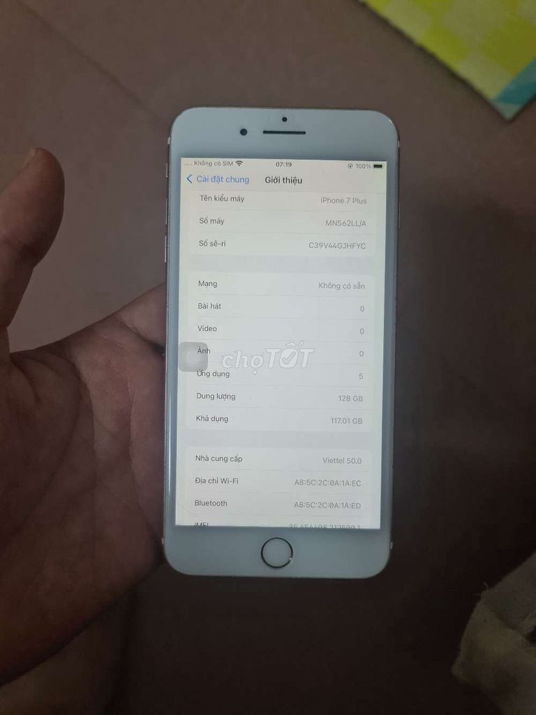 iphone 7 plus. Mua bán Điện thoại tại Quận Thanh Xuân Hà Nội được đăng bởi Tan hình 1