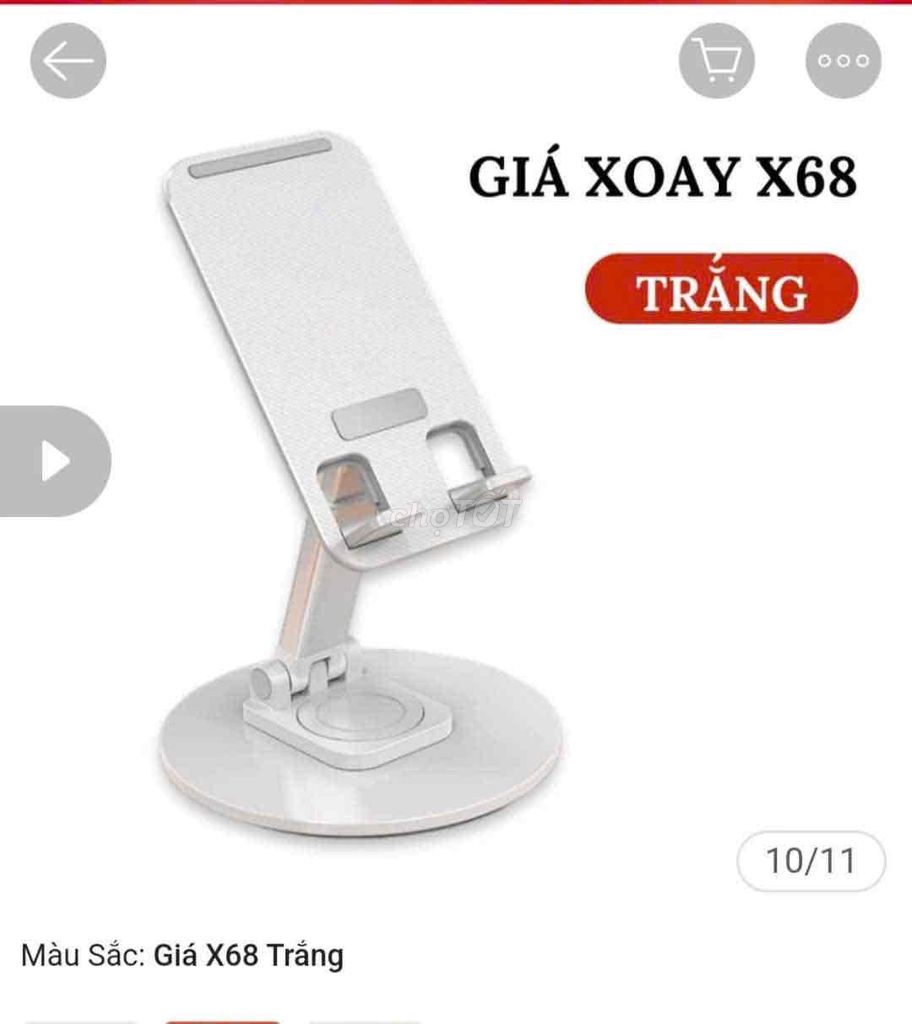 kệ điện thoại xoay 360 độ