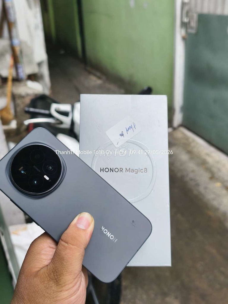 Honor Magic 8 16/512GB Đen FB. Mua bán Điện thoại tại Quận Gò Vấp Tp Hồ Chí Minh được đăng bởi Thanh Tri hình 1
