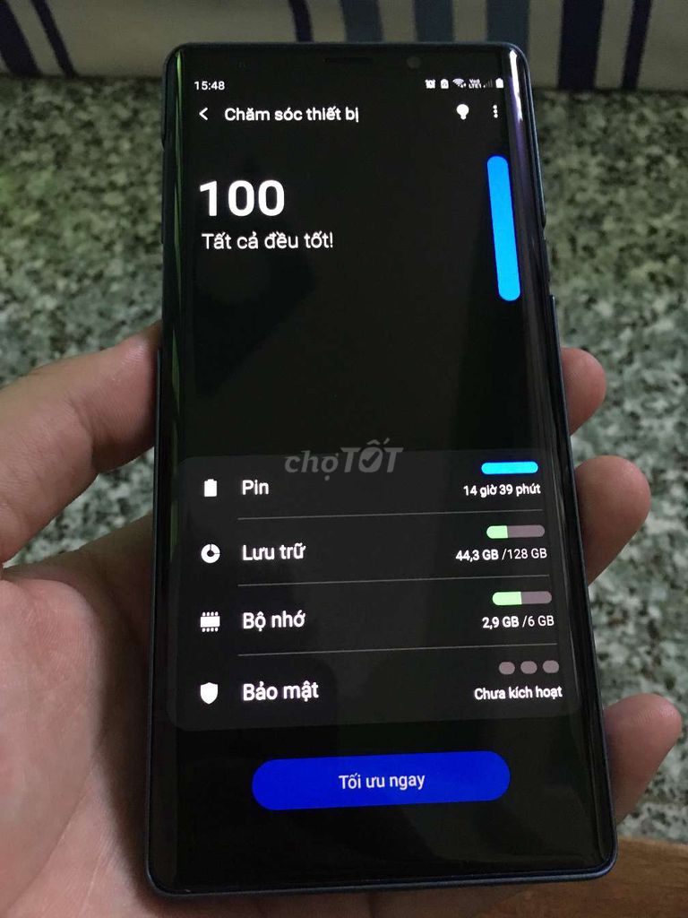 Samsung Galaxy Note 9 6/128GB quốc tế. Mua bán Điện thoại tại Quận Bình Tân Tp Hồ Chí Minh được đăng bởi Trung Hiếu hình 1