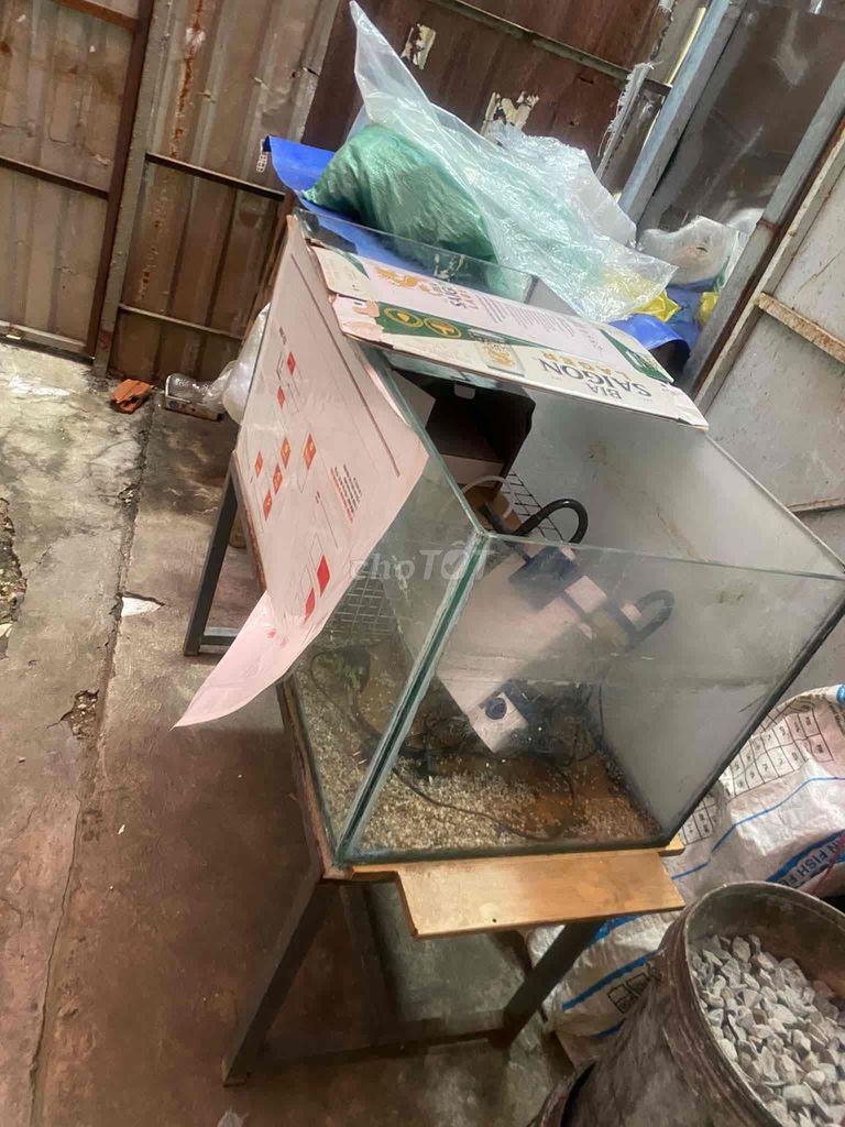 Hồ cá 90x45x47 cm có phụ kiện. Mua bán Phụ kiện, Thức ăn, Dịch vụ tại Quận Bình Tân Tp Hồ Chí Minh được đăng bởi Hà Thanh nguyên hình 1