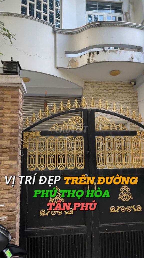 Hẻm xe tải.DT 86m2.Nở hậu.Giá Hợp lý.Khu Chợ vải Phú Thọ Hòa. Tân Phú