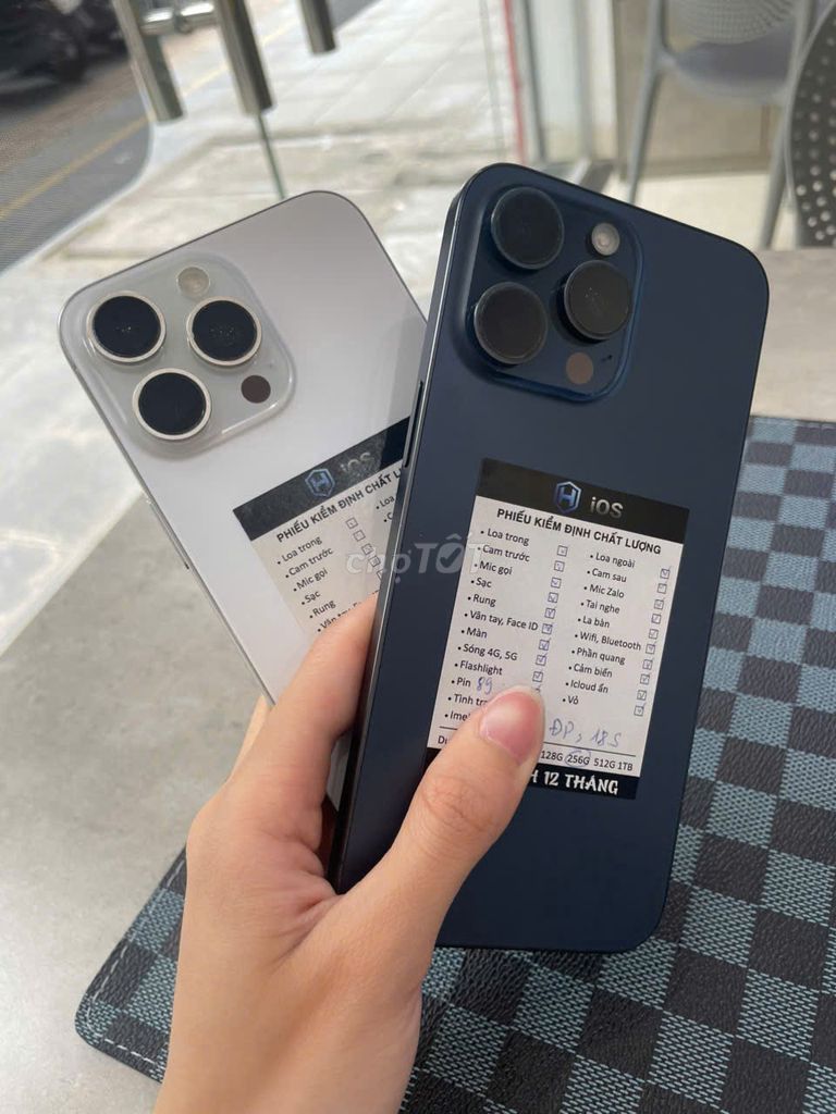Apple iPhone 15 Pro Max 1TB Xám, Xanh. Mua bán Điện thoại tại Quận Hai Bà Trưng Hà Nội được đăng bởi Kim Quý Nguyễn Thị hình 1