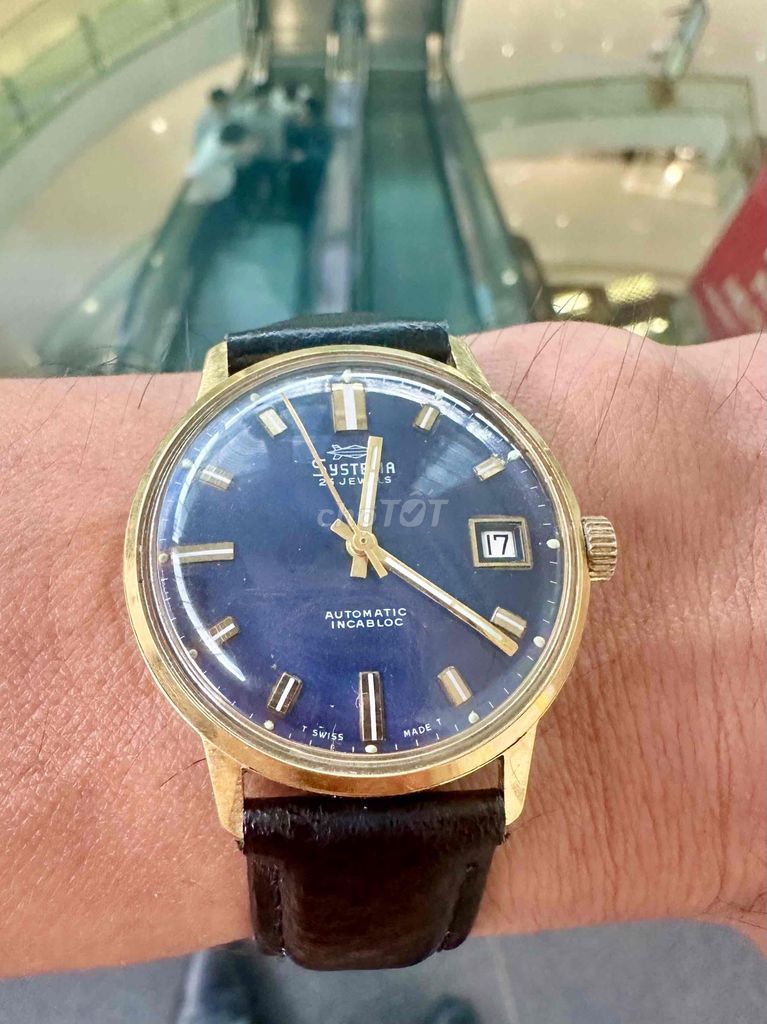 systema swiss made Automatic 34mm. Mua bán Đồng hồ tại Quận Bình Tân Tp Hồ Chí Minh được đăng bởi Vintage Watch hình 1