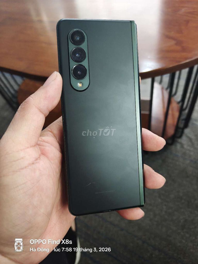 Samsung Z Fold3 SSVN thanh lý nhanh. Mua bán Điện thoại tại Quận Đống Đa Hà Nội được đăng bởi Anh Huy hình 1