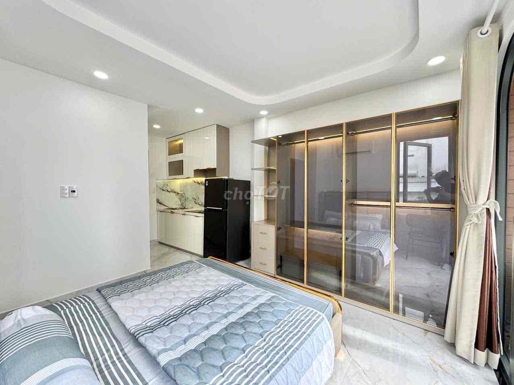 Khai trương giảm ngay 500k cho phòng studio bancol, gần lăng cha cả,TB