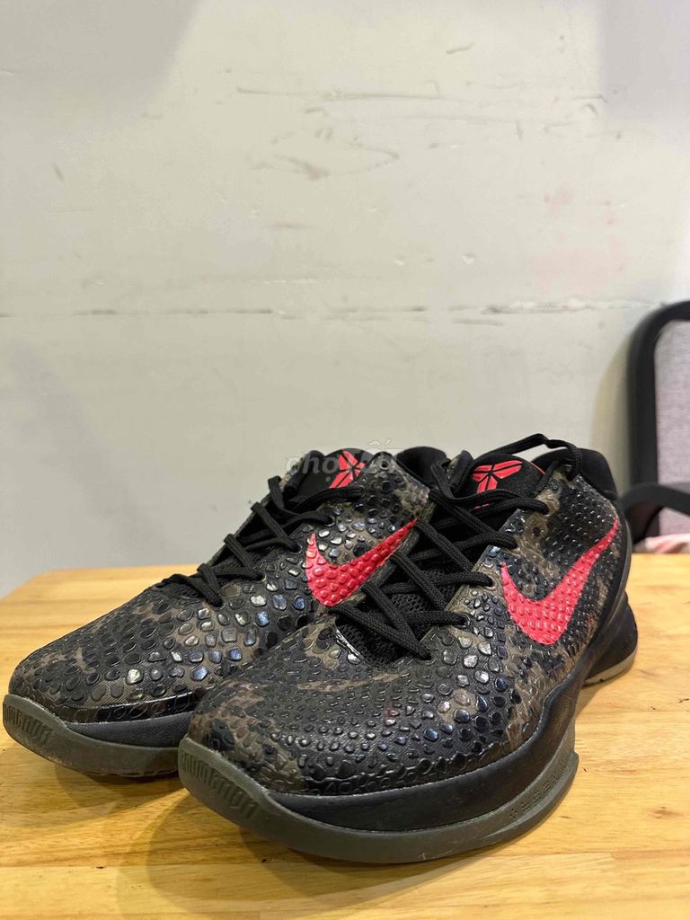 Giày thể thao Nike Kobe 6 Nam 42 Đen Đỏ. Mua bán Giày dép tại Quận Ba Đình Hà Nội được đăng bởi Trần Anh Vũ hình 1