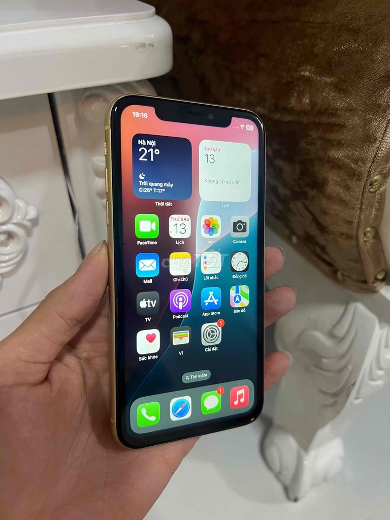 iPhone XR Vàng quốc tế 64G full sim. Mua bán Điện thoại tại Quận Ninh Kiều Cần Thơ được đăng bởi ipod high class hình 1