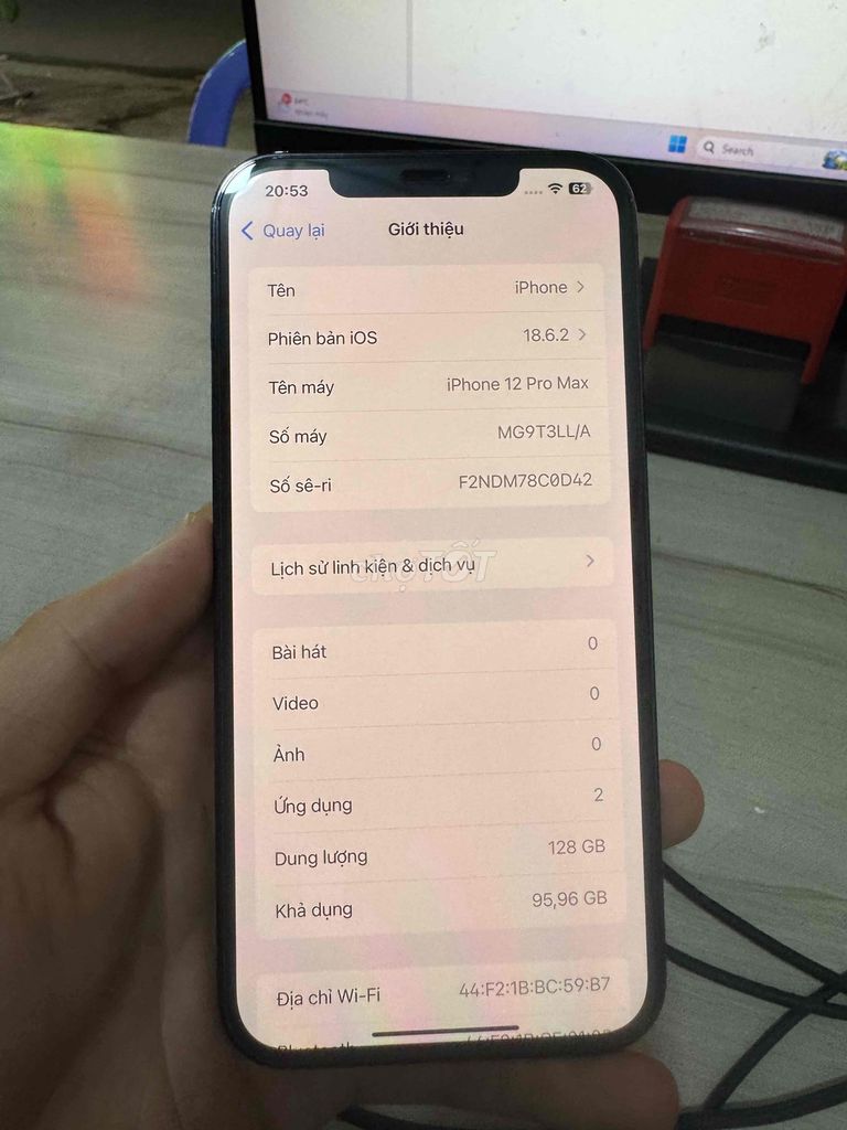 Cần ra đi cây 12PRM máy sách tay. Mua bán Điện thoại tại Huyện Đức Hòa Long An được đăng bởi Huỳnh Thái Bảo hình 1