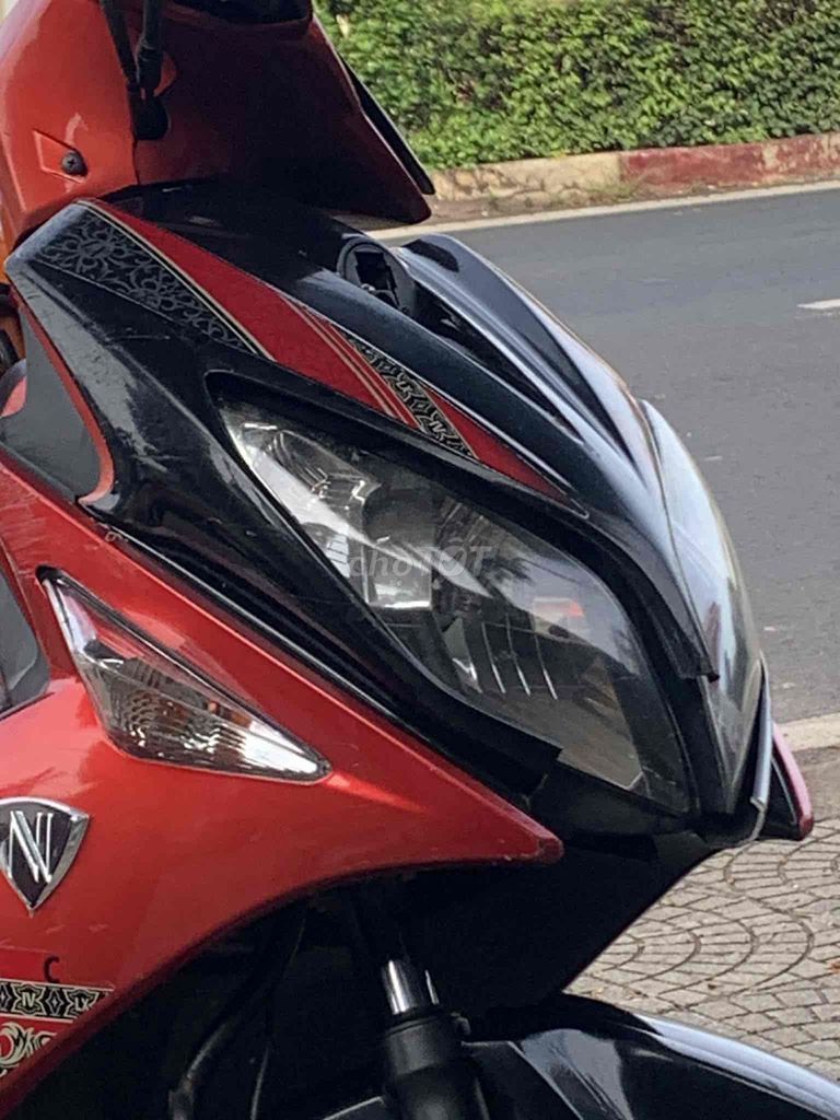 Yamaha Nouvo LX màu Đỏ êm cực. Mua bán Xe máy tại Thành phố Đồng Xoài Bình Phước được đăng bởi hậu mãi bạc hình 2