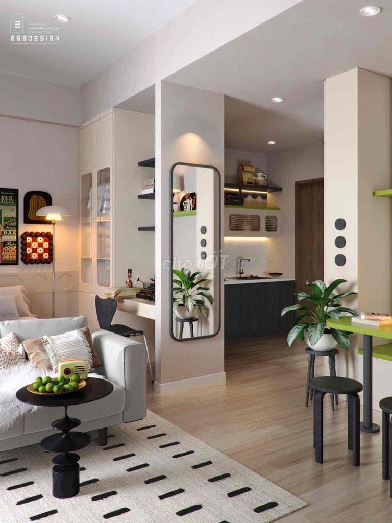 🪷Rustic Design Apartment - Siêu phẩm căn hộ hiện đại gần Mai Chí Thọ💯
