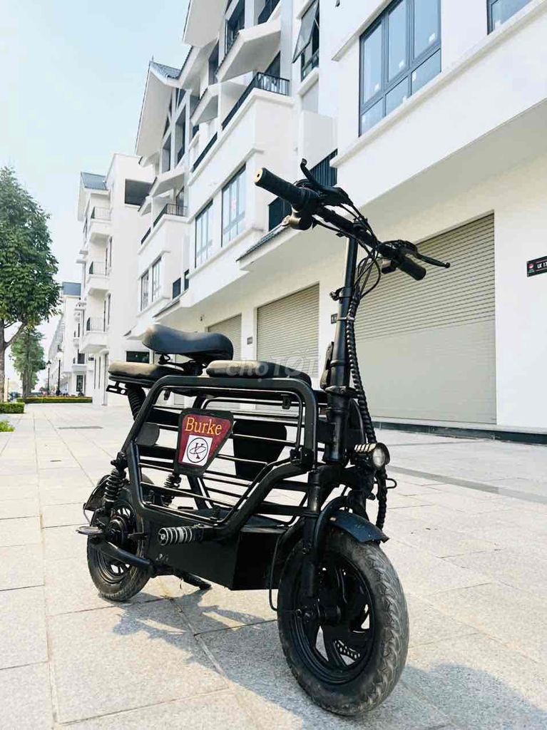 Xe đạp điện Burke Đen Gấp gọn. Mua bán Xe điện tại Quận Nam Từ Liêm Hà Nội được đăng bởi Bùi Anh Dũng hình 7