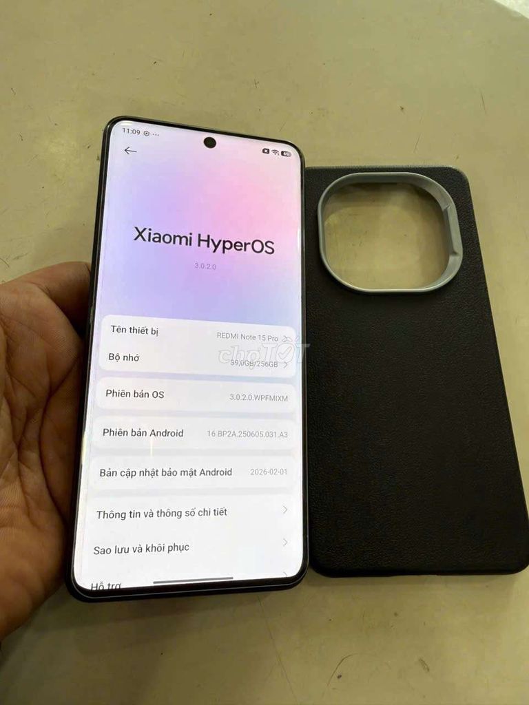 thanh lý redmi note 15pro 256g. Mua bán Điện thoại tại Quận 3 Tp Hồ Chí Minh được đăng bởi luuxuan7979 hình 1