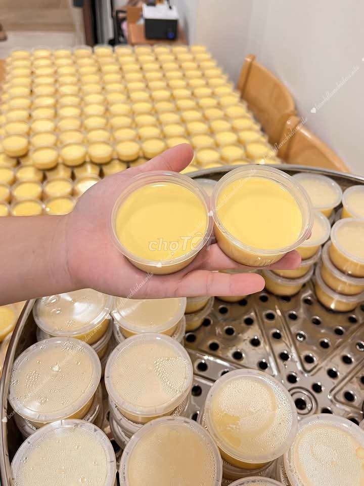 Bỏ sỉ + lẻ bánh flan