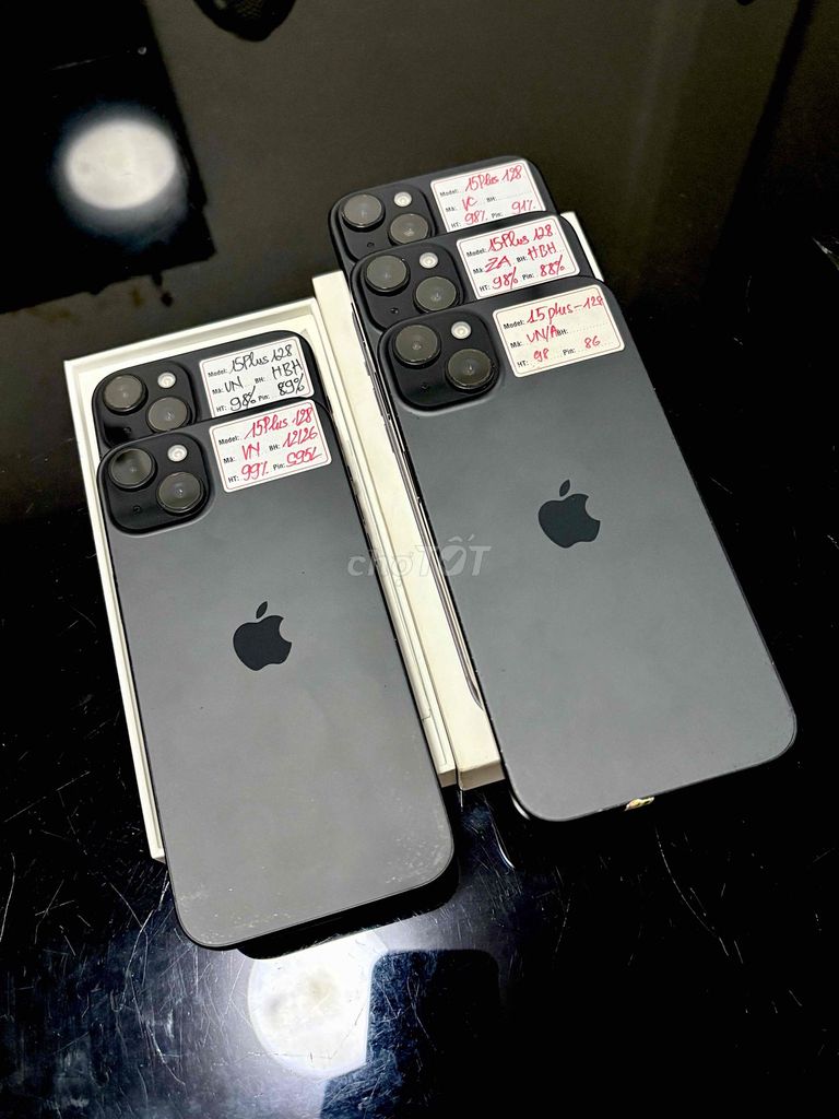 Apple iPhone 15 Plus 128GB Đen Vn p100% 12/026. Mua bán Điện thoại tại Quận Đống Đa Hà Nội được đăng bởi Quý Hoàng hình 1