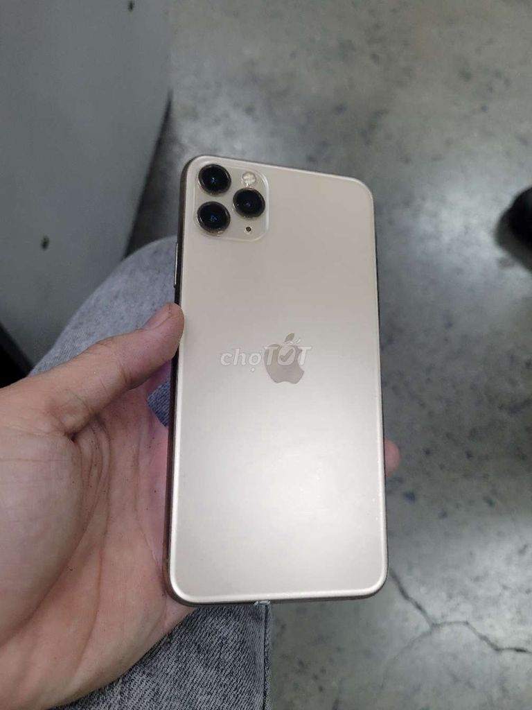 iPhone 11 Pro Max 64GB Vàng keng zin. Mua bán Điện thoại tại Huyện Tân Phước Tiền Giang được đăng bởi Cầm đồ thanh lý  hình 1