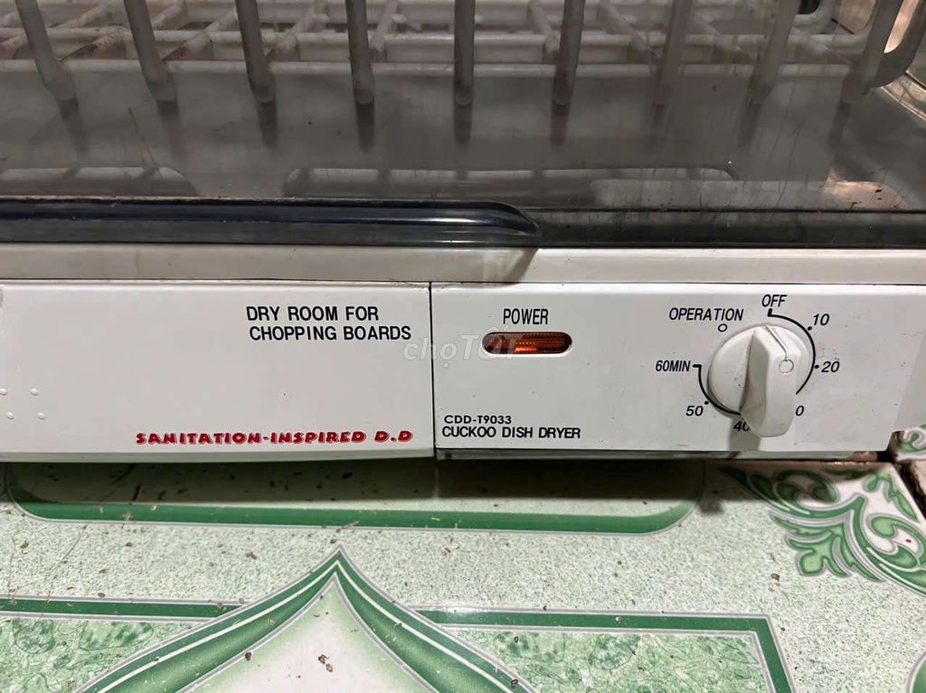 Máy sấy chén đĩa Cuckoo CDD-T9033 Trắng. Mua bán Bếp, lò, đồ điện nhà bếp tại Huyện Nhà Bè Tp Hồ Chí Minh được đăng bởi đồ cũ giá rẻ hình 1