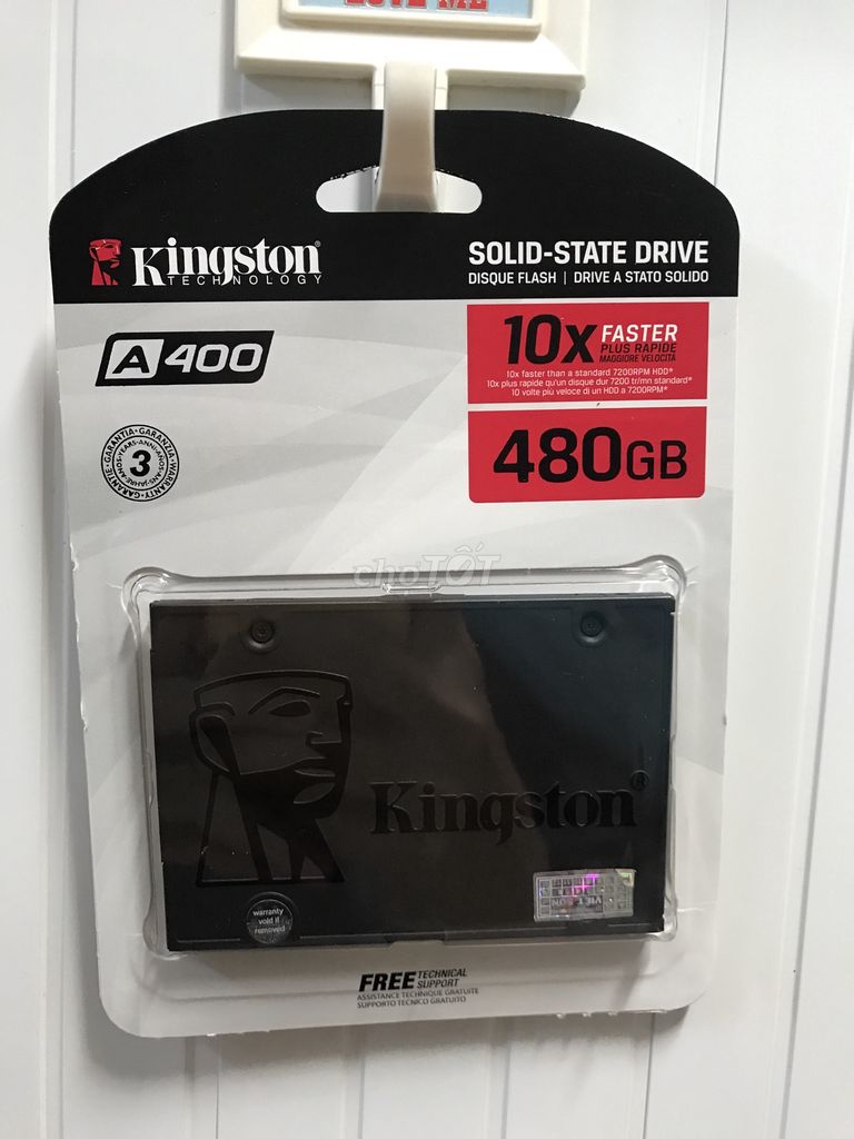 Ổ cứng SSD KINGSTON 480G A400 New Hãng BH 3 Năm. Mua bán Linh kiện (RAM, Card...) tại Quận 8 Tp Hồ Chí Minh được đăng bởi Bé Vui SSD CHÍNH HÃNG hình 1