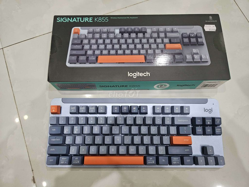 Bàn phím Logitech Signature K855 Xám Như mới. Mua bán Phụ kiện (Màn hình, Chuột...) tại Thị xã Hương Thủy Thừa Thiên Huế được đăng bởi Nguyễn Bùi Vũ hình 1