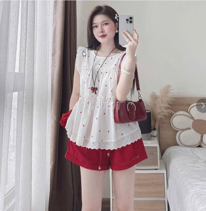 SET TIỂU THƯ PHỐI REN MIX QUẦN ĐÙI CAO BT105RE. Mua bán Quần áo tại Quận Hoàng Mai Hà Nội được đăng bởi Siêu thị Anh Tú 68   hình 1