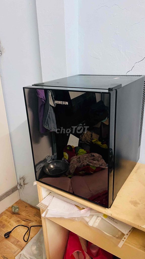 Tủ lạnh mini HOMESUN Đen. Mua bán Tủ lạnh tại Thành phố Thủ Đức Tp Hồ Chí Minh được đăng bởi Lưu thị lài hình 1