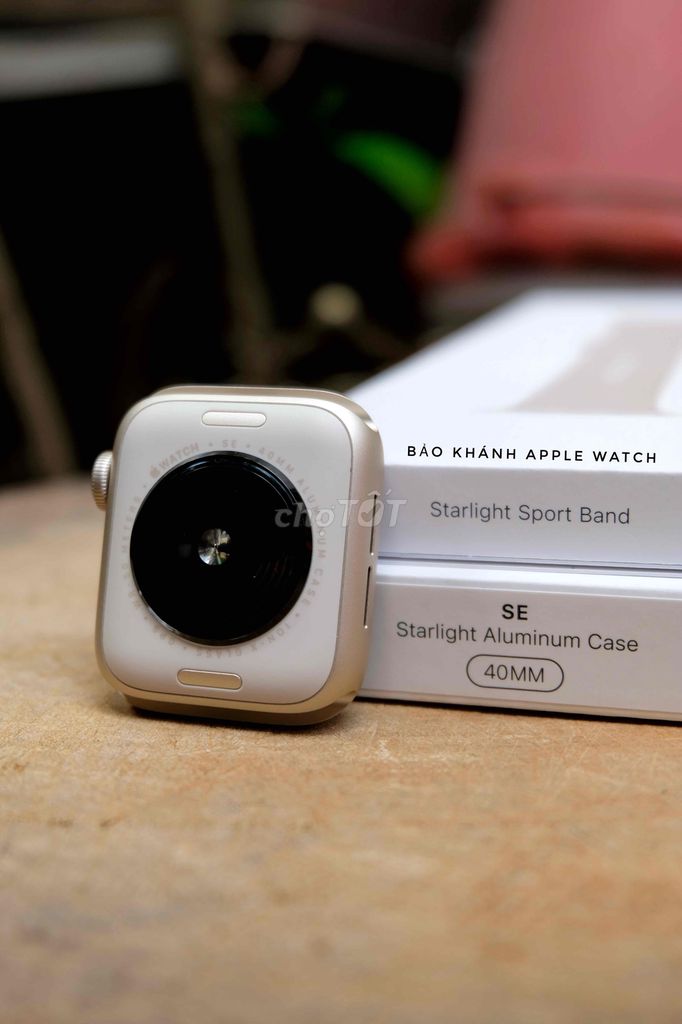 Apple Watch SE3 2023 new đủ size màu starlight