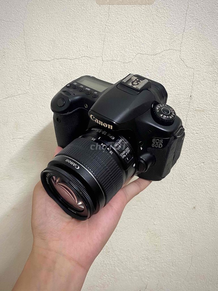 Máy ảnh Canon 60D kèm lens kit khá đẹp ạ. Mua bán Máy ảnh, Máy quay tại Quận Hoàng Mai Hà Nội được đăng bởi Trần Duy Thành hình 1